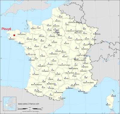 Carte de Plouyé