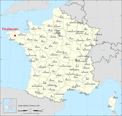 Carte de Poullaouen
