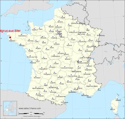 Carte de Telgruc-sur-Mer