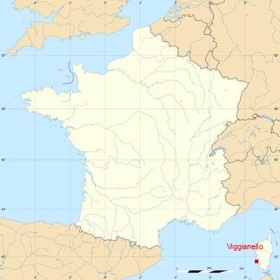 Fond de carte avec Viggianello