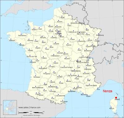 Carte de Nonza