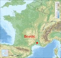 localisation mairie de Bourdic
