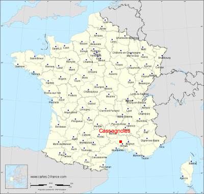 Carte de Cassagnoles