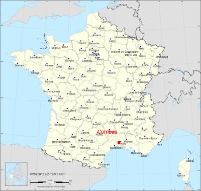 Carte de Combas