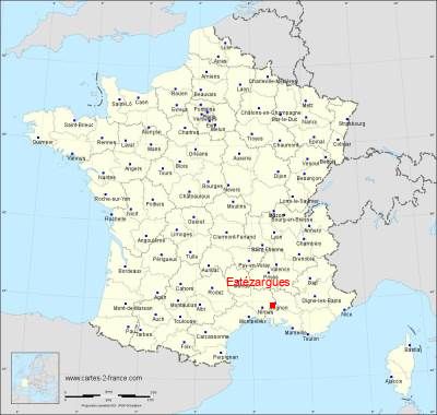 Carte de Estézargues
