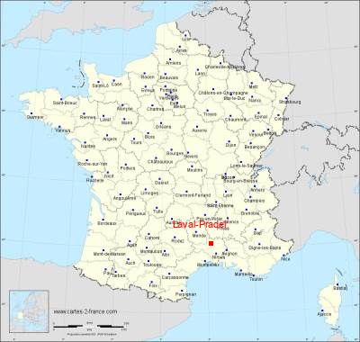 Carte de Laval-Pradel
