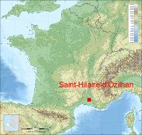 localisation mairie de Saint-Hilaire-d'Ozilhan