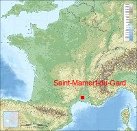 localisation mairie de Saint-Mamert-du-Gard