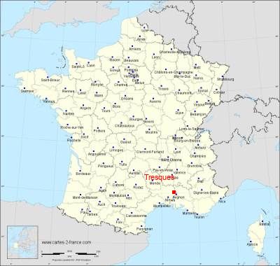 Carte de Tresques