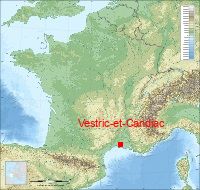 localisation mairie de Vestric-et-Candiac