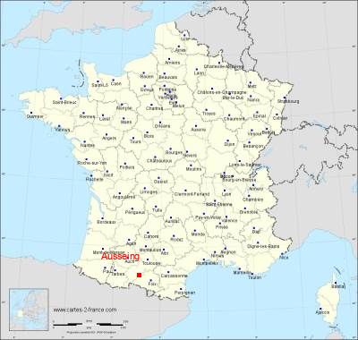 Carte de Ausseing
