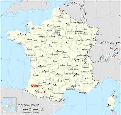 Carte de Blajan
