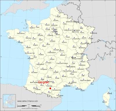 Carte de Caignac