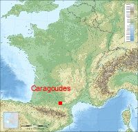 localisation mairie de Caragoudes