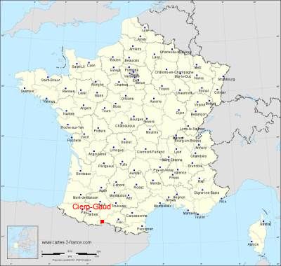 Carte de Cierp-Gaud