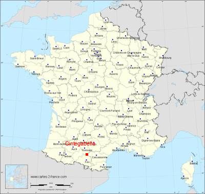 Carte de Cintegabelle