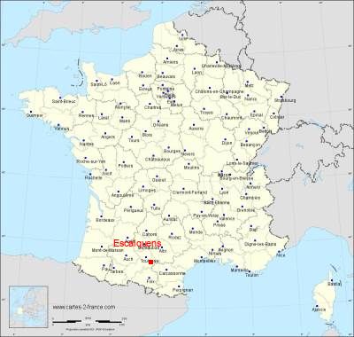 Carte de Escalquens