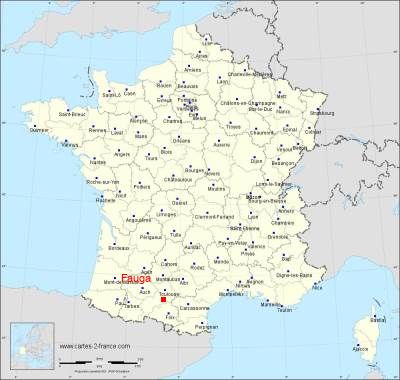 Carte de Fauga