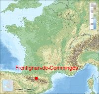 localisation mairie de Frontignan-de-Comminges
