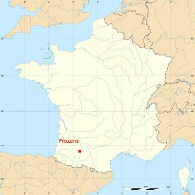 Fond de carte avec Frouzins