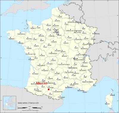 Carte de Mauzac