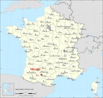 Carte de Menville