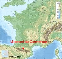 localisation mairie de Miramont-de-Comminges