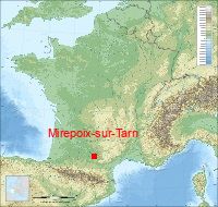 localisation mairie de Mirepoix-sur-Tarn