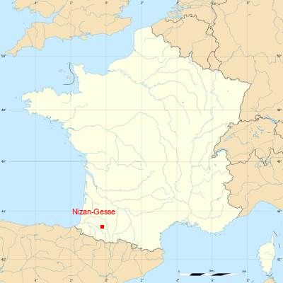 Fond de carte avec Nizan-Gesse