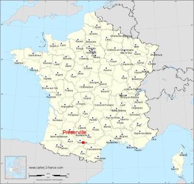 Carte de Préserville