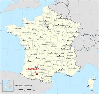 Carte de Puymaurin