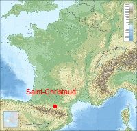 localisation mairie de Saint-Christaud