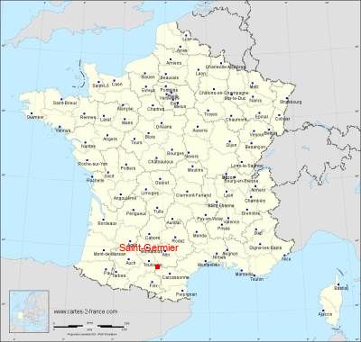 Carte de Saint-Germier