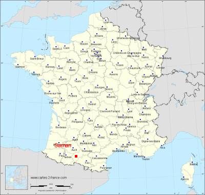 Carte de Saman