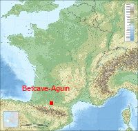 localisation mairie de Betcave-Aguin