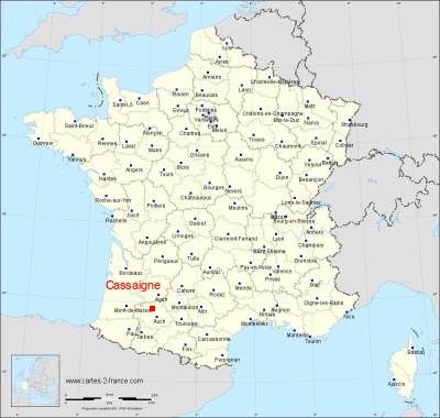 Carte de Cassaigne