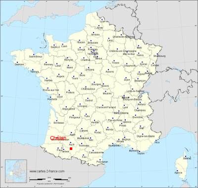 Carte de Chélan