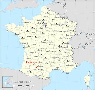 Carte de Estramiac