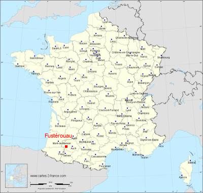 Carte de Fustérouau