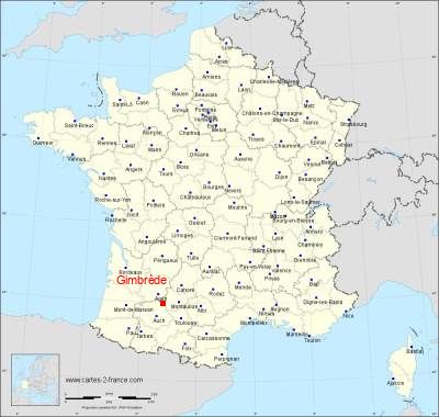 Carte de Gimbrède
