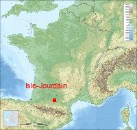 localisation mairie de Isle-Jourdain