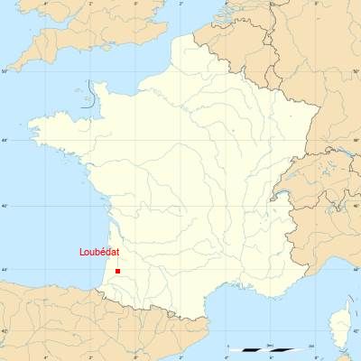 Fond de carte avec Loubédat