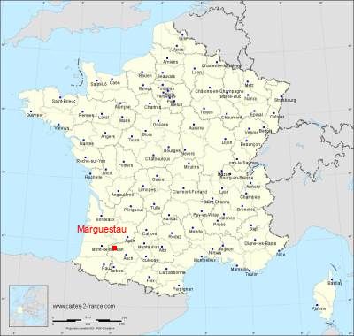 Carte de Marguestau