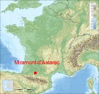 localisation mairie de Miramont-d'Astarac