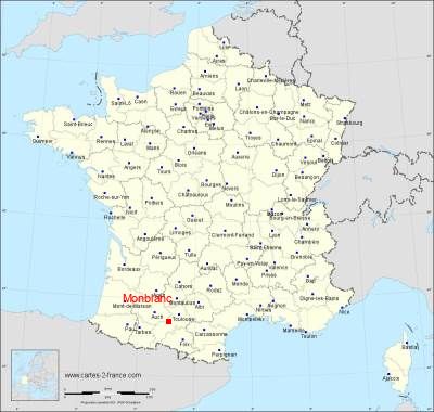 Carte de Monblanc