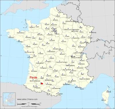 Carte de Pavie