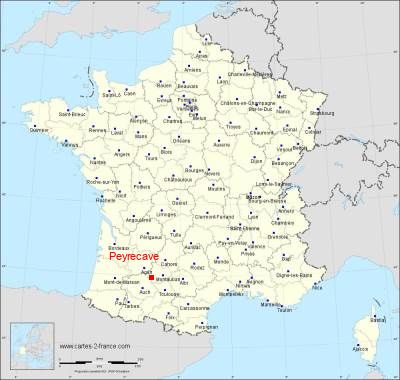 Carte de Peyrecave