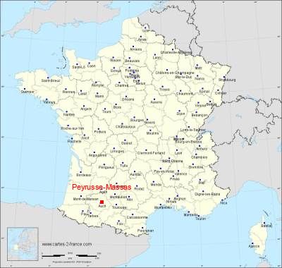 Carte de Peyrusse-Massas