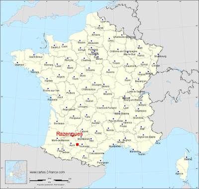 Carte de Razengues
