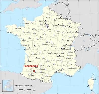 Carte de Roquebrune